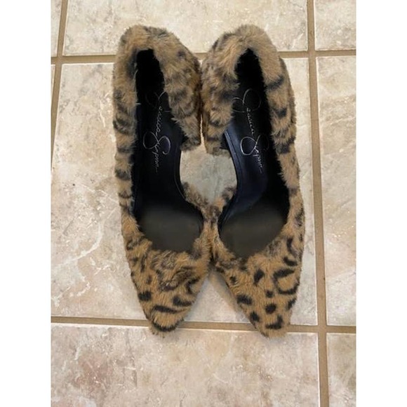 Jessica Simpson Shoes - Jessica Simpson Faux Fur shoes